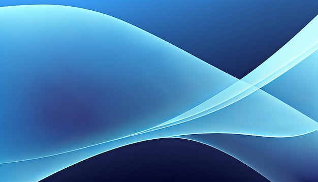 Abstracte achtergrond golven blauwe kleur UI UX Design