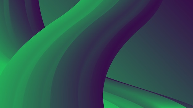 Abstracte achtergrond greens 3d