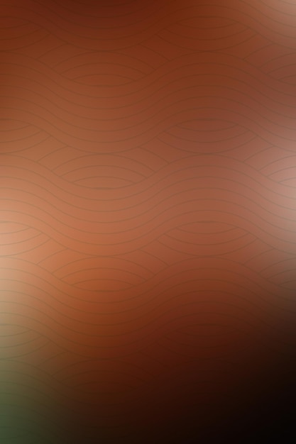Abstracte achtergrond met vloeiende lijnen in oranje en bruine kleuren