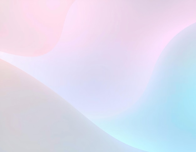 Abstracte achtergrond met zachte pastelkleuren en zachte bochten