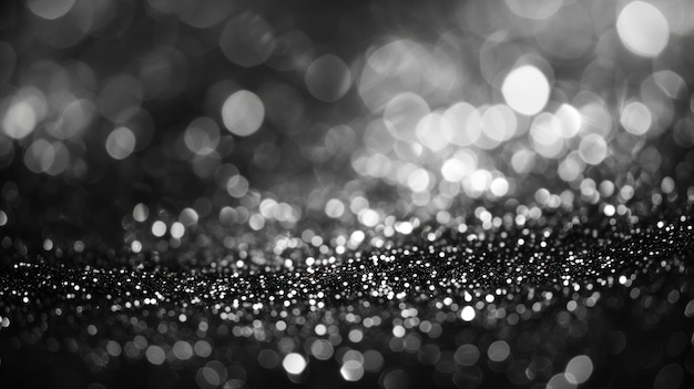 Abstracte achtergrond met zilveren glitter