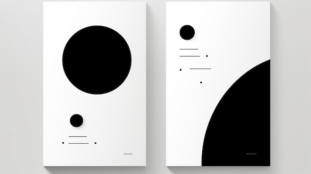 Abstracte achtergrond ontwerpset van moderne covers vectorillustratie