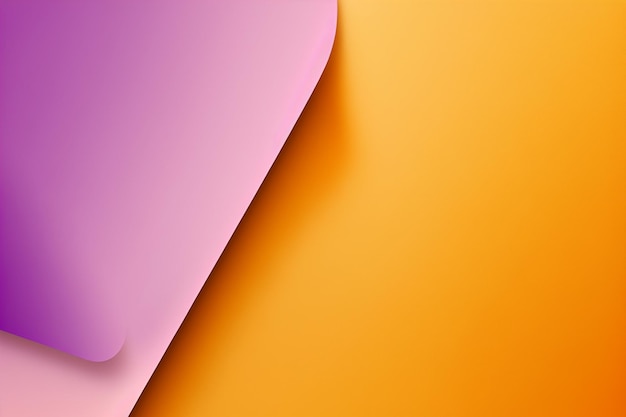 Abstracte achtergrond paars oranje moderne geometrische vorm voor behang banner folder catalogus cover flyer Generatieve AI