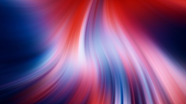 Foto abstracte achtergrond rood blauwe inkt vervagen snelheid blootstelling lijnen beweging