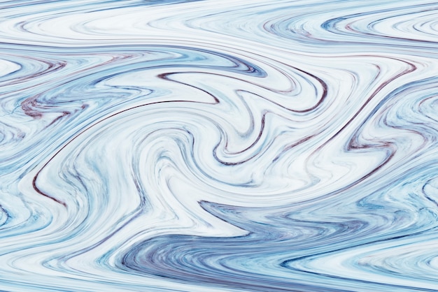 Abstracte achtergrond van blauwe en witte toon marmeren textuur met draai