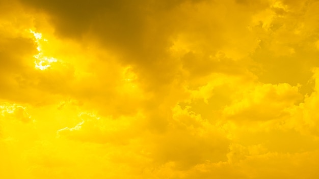 abstracte achtergrond van geel bewolkt