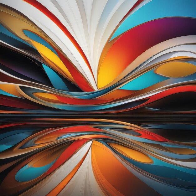 Foto abstracte achtergrond van kleurrijke lijnen abstrakte achtergrond van kleurige lijnen