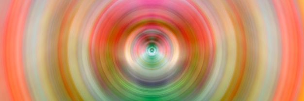 Foto abstracte achtergrond van kleurrijke spin cirkel radiale motion blur.
