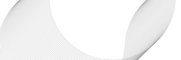 Abstracte achtergrondvector grijs met dynamische golven voor bedrijfsontwerp
