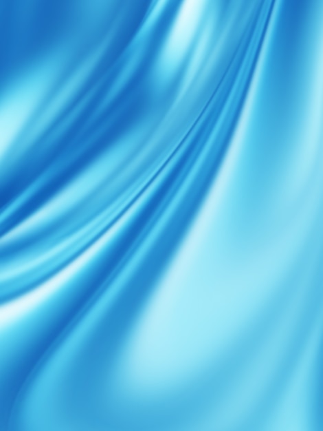 Abstracte blauwe achtergrond met vloeiende lijnen