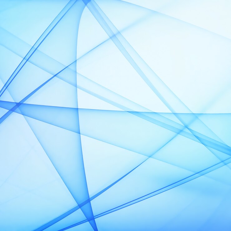 Foto abstracte blauwe achtergrond met vloeiende lijnen