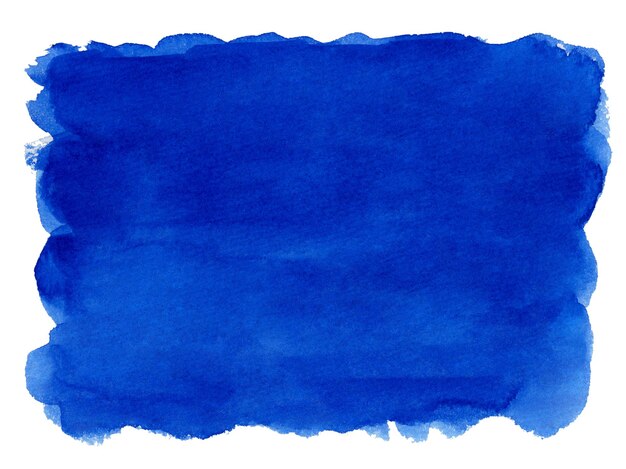 Abstracte blauwe aquarel achtergrond