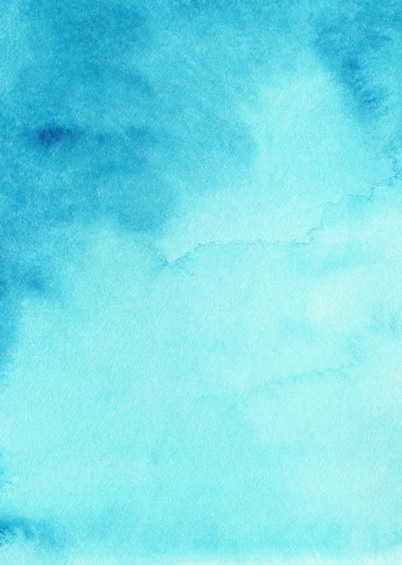 Abstracte blauwe aquarel gradiënt achtergrondstructuur