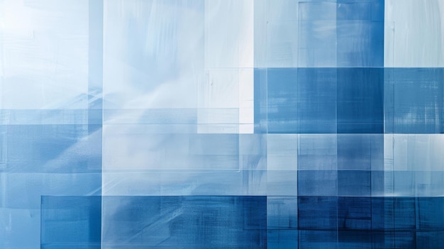 Foto abstracte blauwe geometrische patroon kunst