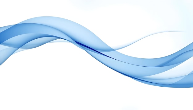 Abstracte blauwe golf achtergrond