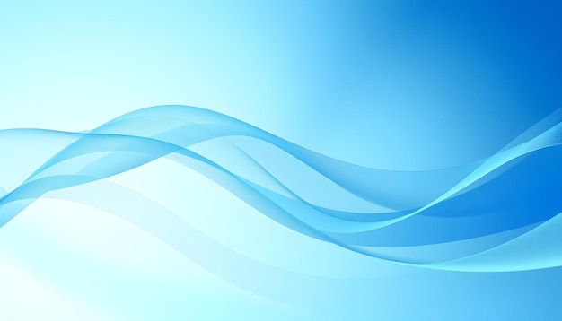 Abstracte blauwe golven