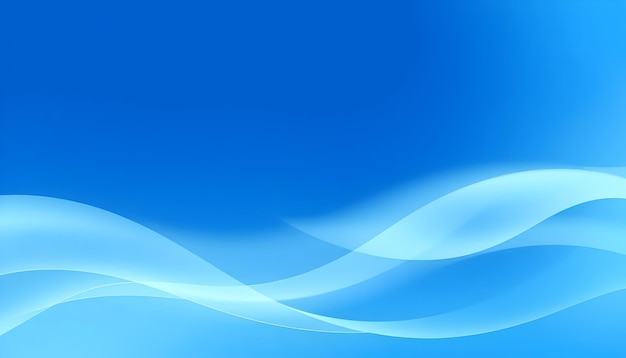 Abstracte blauwe golven