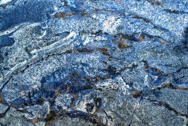 Abstracte blauwe kleur patroon marmeren textuur achtergrond