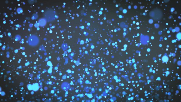 Abstracte blauwe kleurrijke bokeh achtergrond abstracte glitter intreepupil knipperende sterren en vonken
