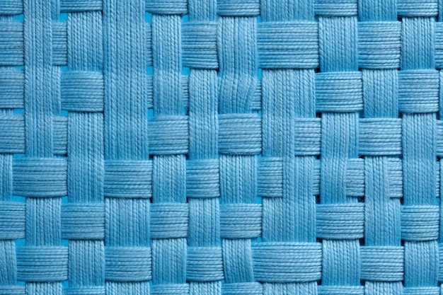 Abstracte blauwe textuur die lijkt op geweven stof
