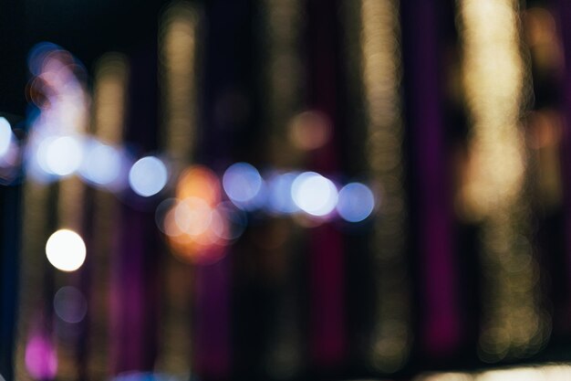 Abstracte bokeh als overlay