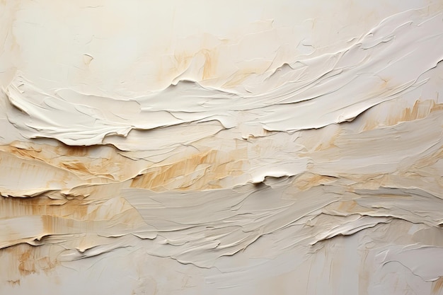 Foto abstracte crème textuur met de hand geschilderde geschilderde textureerde muur