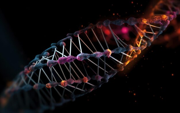 Abstracte dna achtergrond