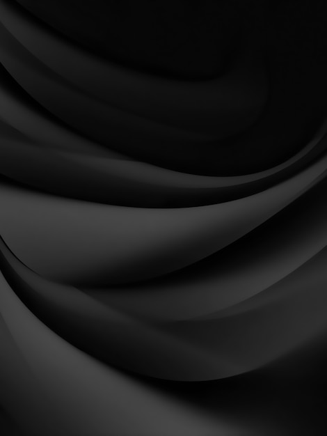 Abstracte donkere achtergrond met vloeiende lijnen