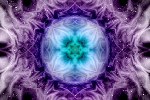 Abstracte fantastische achtergrond - een fractal van lila kleur.