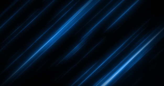 Abstracte futuristische achtergrond blauw vliegende energie hitech magie gloeiende heldere lijnen
