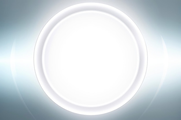 Abstracte futuristische architectuur achtergrond Minimale technologie witte achtergrond Generatieve AI
