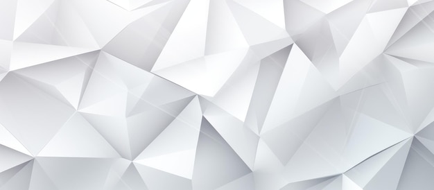 Abstracte geometrische achtergrond in witte kleur met driehoekige vormen