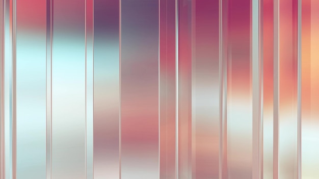 Abstracte Glazen Prisma Gekleurde Minimalistische Achtergrond 3d render