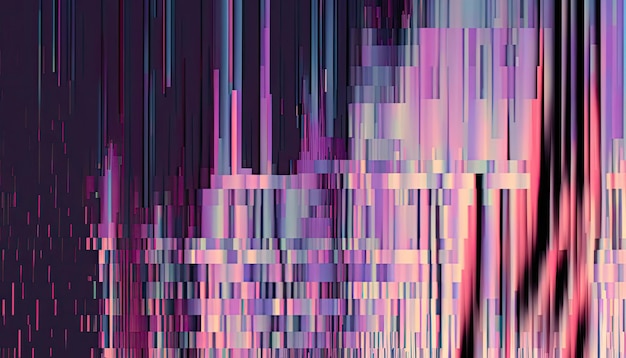 Abstracte glitch achtergrond