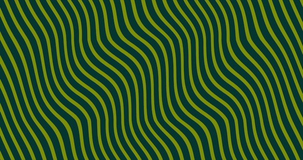 Abstracte golvende patroonachtergrond met strepen Groene en blauwe achtergrond