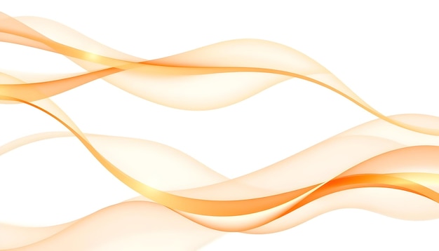 Abstracte gouden golven