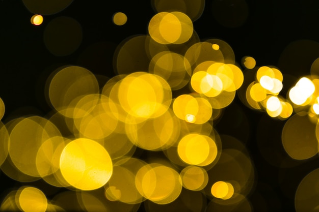 Abstracte gouden lichten bokeh achtergrond