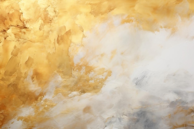 Abstracte gouden lijnen aquarel achtergrond generatieve Ai