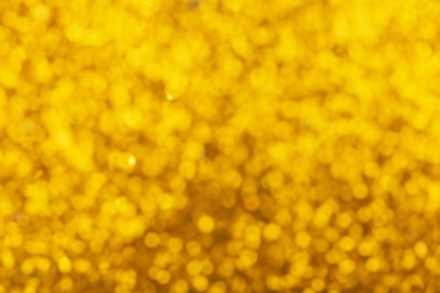 Abstracte gouden wazig bokeh achtergrond