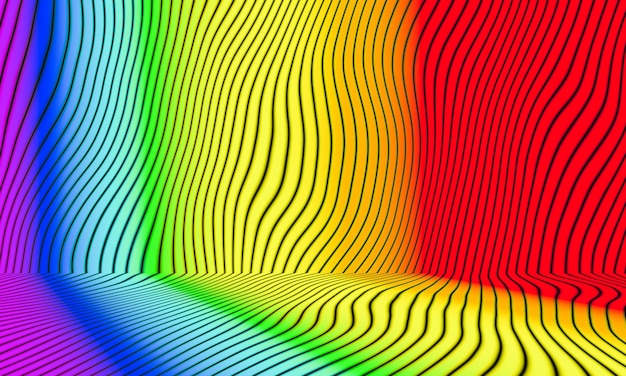 Abstracte gradiënt regenboogkleuren LGBTQ achtergrond
