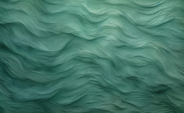 Abstracte groene achtergrond met vloeiende lijnen en golven digitaal gegenereerde afbeelding