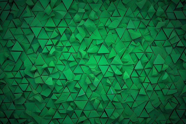 Abstracte groene achtergrondGroene driehoeken