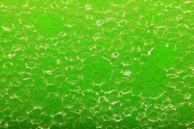 abstracte groene macro achtergrond van een molecuul