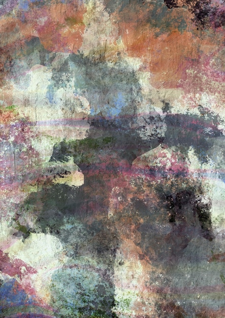 Foto abstracte grunge achtergrond vintage effect canvas afdrukbare art