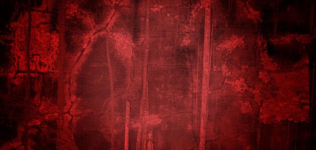 Abstracte grunge rode achtergrond textuur eng donker rode muur achtergrond muren vol krassen en vlekken