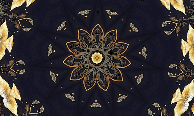 Abstracte kaleidoscoop achtergrond Mooie veelkleurige kaleidoscooptextuur Uniek mandala-ontwerp