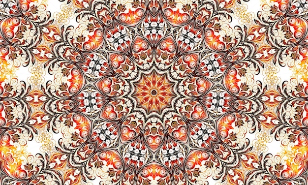 Abstracte kaleidoscoop achtergrond Mooie veelkleurige kaleidoscooptextuur Uniek mandala-ontwerp