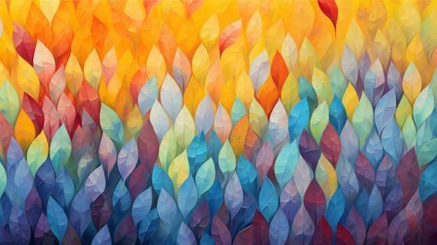 abstracte kleine patronen moderne kleurrijke heldere herfstachtergrond