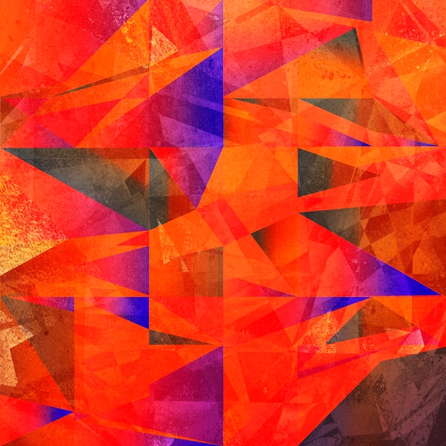 Foto abstracte kleurrijke achtergrond harde vormen