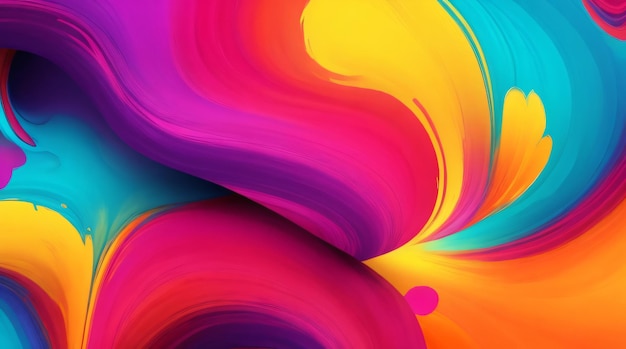 abstracte kleurrijke achtergrond met golven